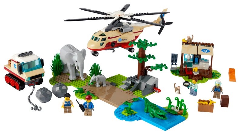 Set de construcție Lego City: Wildlife Rescue Operation (60302)