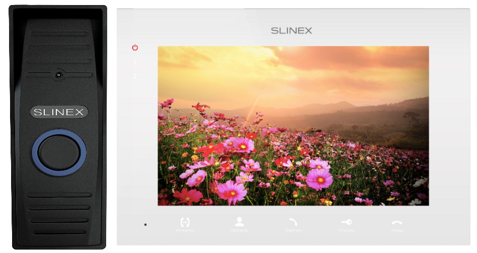 Комплект Slinex Kit Advanced HD Black/White