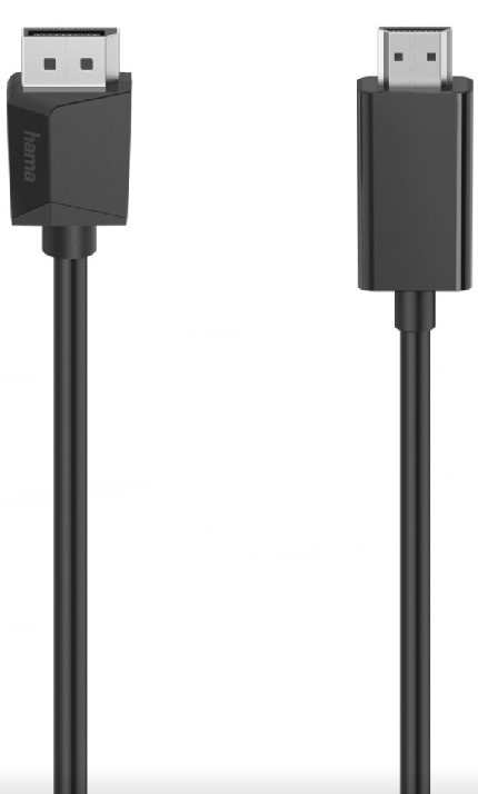 Cablu Hama DisplayPort to HDMI 1.50m (200712)