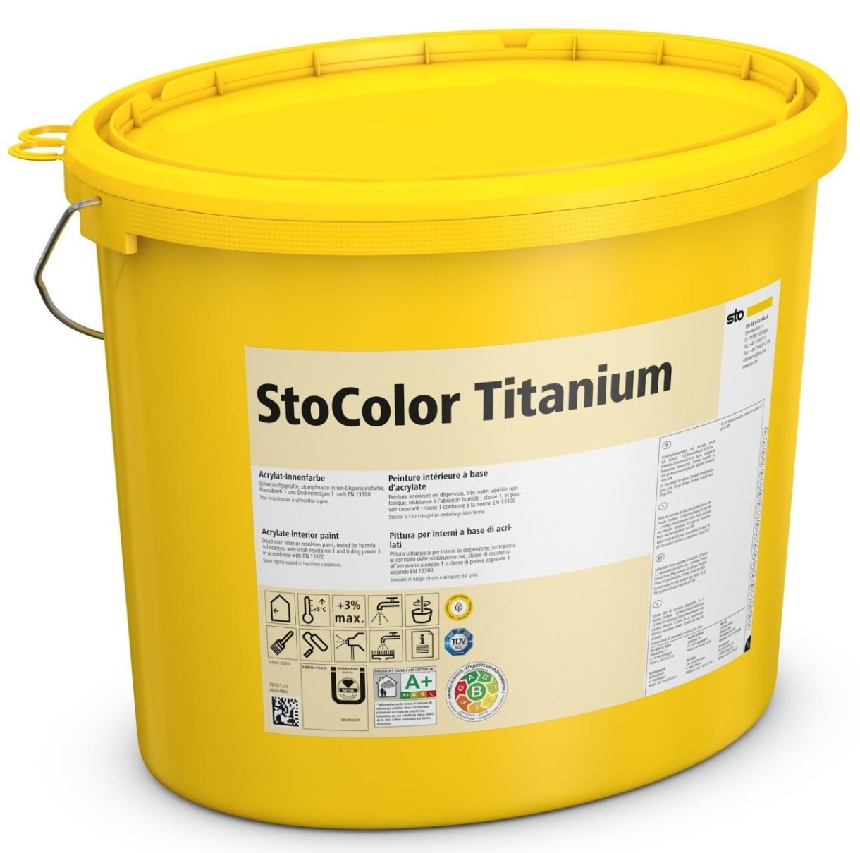 Краска StoColor Titanium weiss 15L