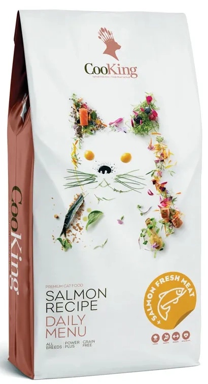 Сухой корм для кошек Cooking Cat Salmon 8kg