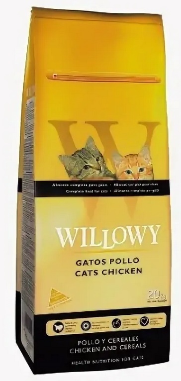 Сухой корм для кошек Willowy Gatos Pollo 20kg