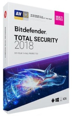 Antivirus Bitdefender Total Security 10 users/12 months