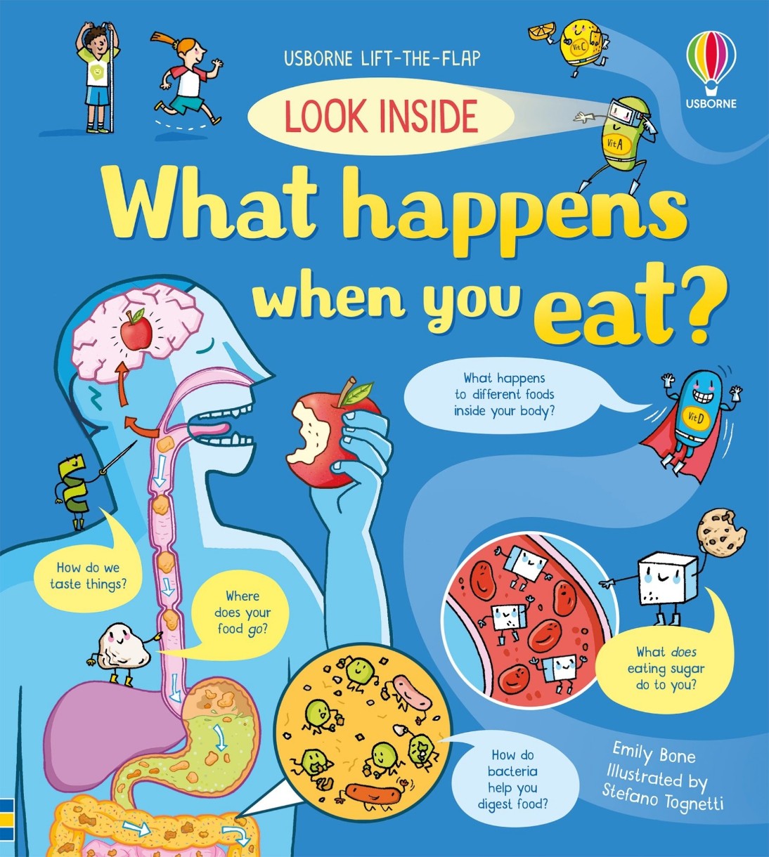 Книга Look Inside What Happens When You Eat (9781474952958)