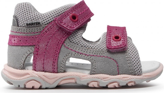 Sandale pentru copii Bartek 11848-008 Grey/Pink 23