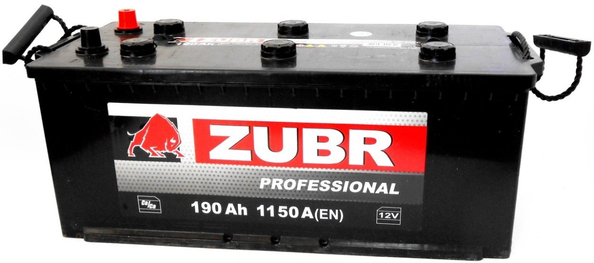 Автомобильный аккумулятор Zubr 6CT Professional 190 Ah L+